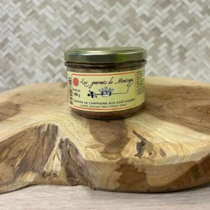 Bocal de Terrine de campagne châtaignes artisanal