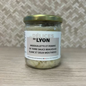 Plat cuisiné andouillette beaujolais moutarde 400gr