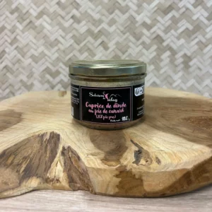 Caprice de dinde au foie de canard 180 gr tranché, saveurs raffinées