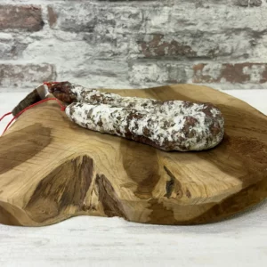 Saucisse sèche d’Auvergne à l’ancienne VPF 350 gr, charcuterie artisanale auvergnate
