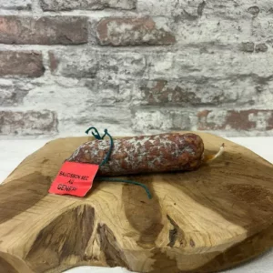 Saucisson Génépi parfumé à l’herbe alpine