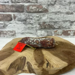 Saucisson aux Olives tranches et olives