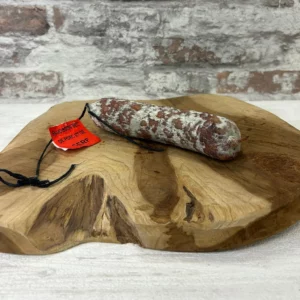 Saucisson au cerf 150 g en boyau naturel séché dans les Monts du Lyonnais