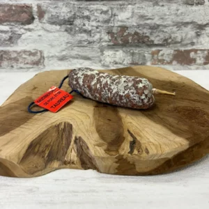 Saucisson au taureau 150 g, boyau naturel, goût authentique