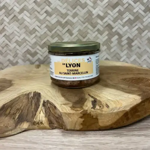 Terrine au Saint Marcellin artisanale fabriquée dans le Rhône