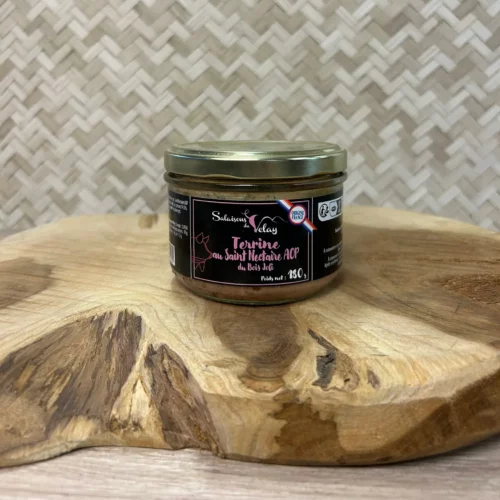 Terrine Saint Nectaire 180 gr, charcuterie artisanale au fromage AOP