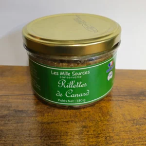 Rillettes de canard – bocal gourmand, recette française traditionnelle