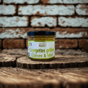 Tartinable courgettes chèvre miel aux notes grillées et douces