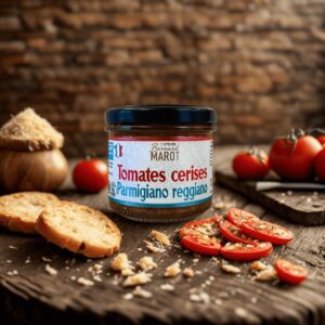Tartinable tomates parmesan aux tomates cerises et parmigiano