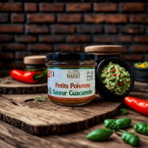 Tartinable poivrons guacamole aux notes fraîches et épicées
