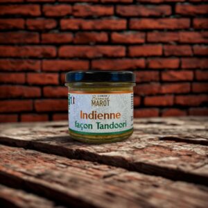 Tartinable tandoori indienne onctueux aux épices douces.