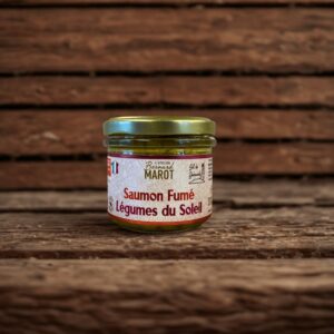 Tartinable saumon fumé aux légumes du soleil à déguster sur toast.