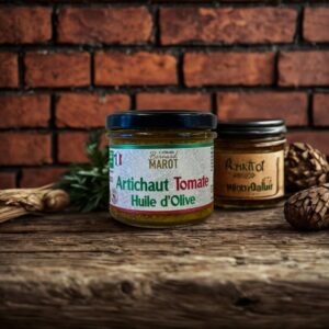 Tartinable artichaut tomate à l’huile d’olive et basilic
