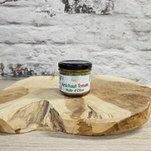 Tartinable artichaut tomate à l’huile d’olive et basilic