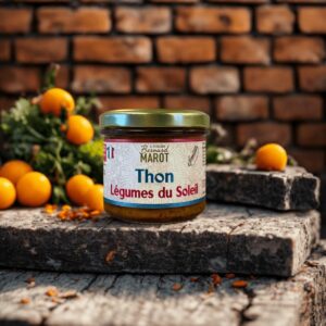 Tartinable thon légumes du soleil aux tomates et olives vertes.
