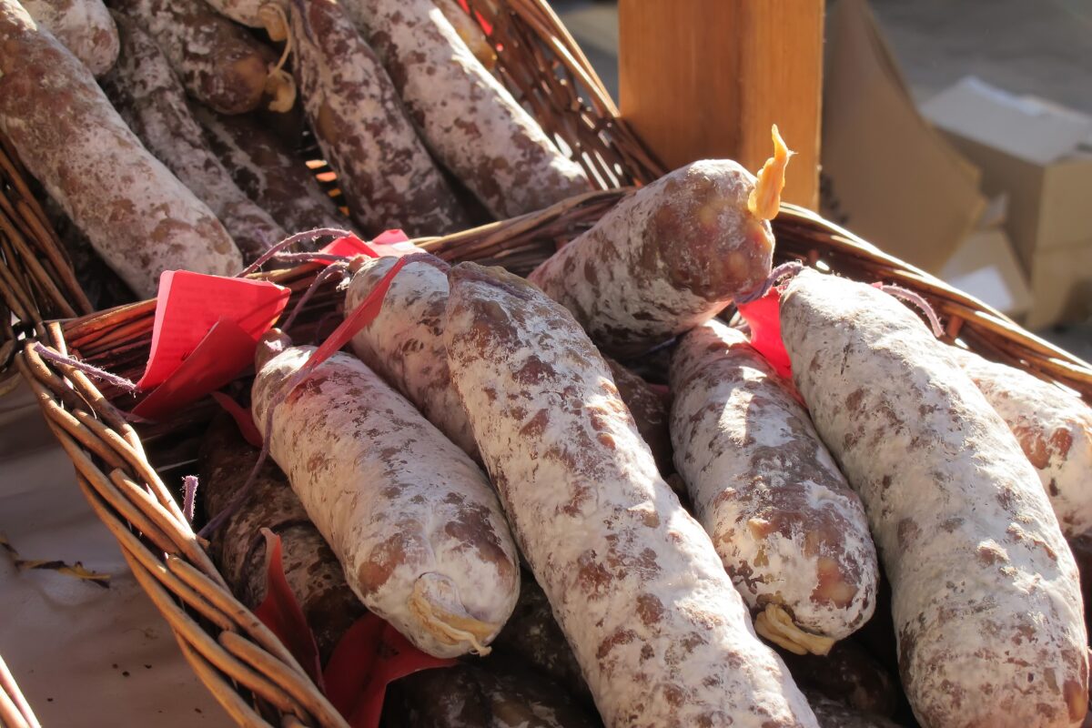 vente de saucisson association mise en sac individuelle